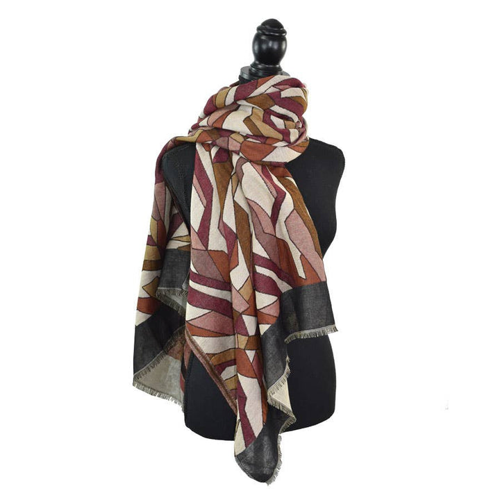 Lydia Woven Jacquard Scarf