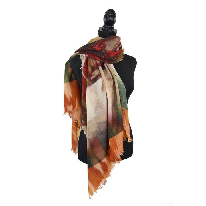 Embry Autumnal Wool Scarf