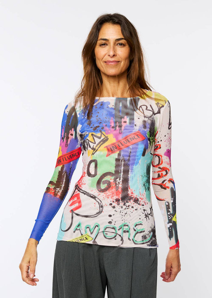 Amore - Florence Double Sheer Top