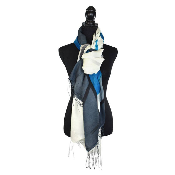 Ramona Handpainted Silk Scarf