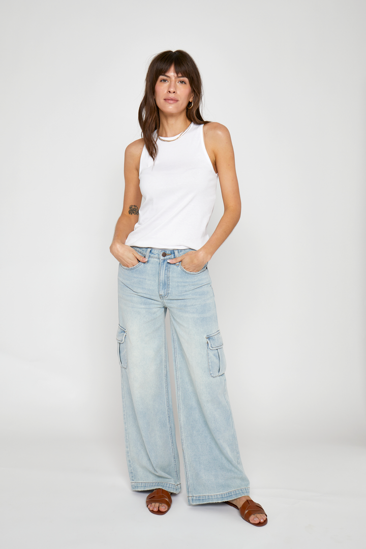 Madison Cargo Mid Rise Jean, Hotel California