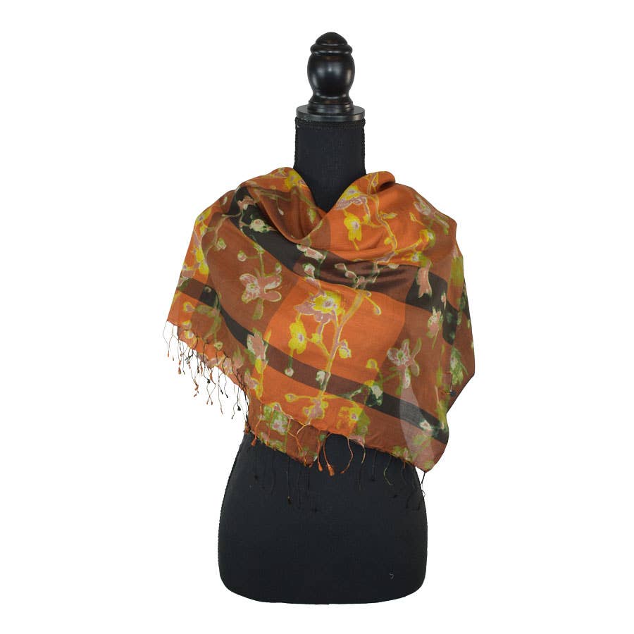 Balboa Handwoven Silk Scarf