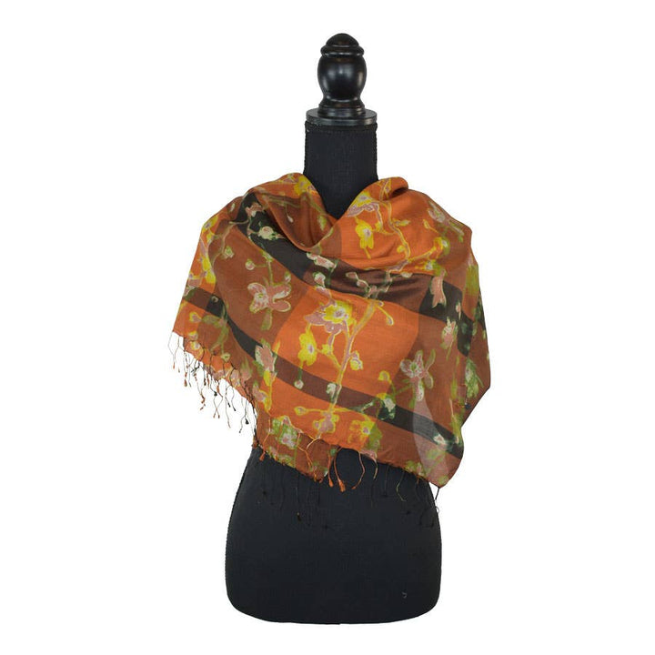 Balboa Handwoven Silk Scarf