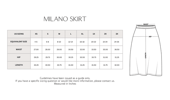Milano Skirt