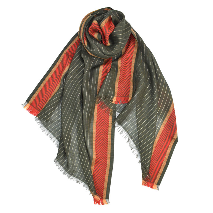 Elliott Pin Stripe Scarf