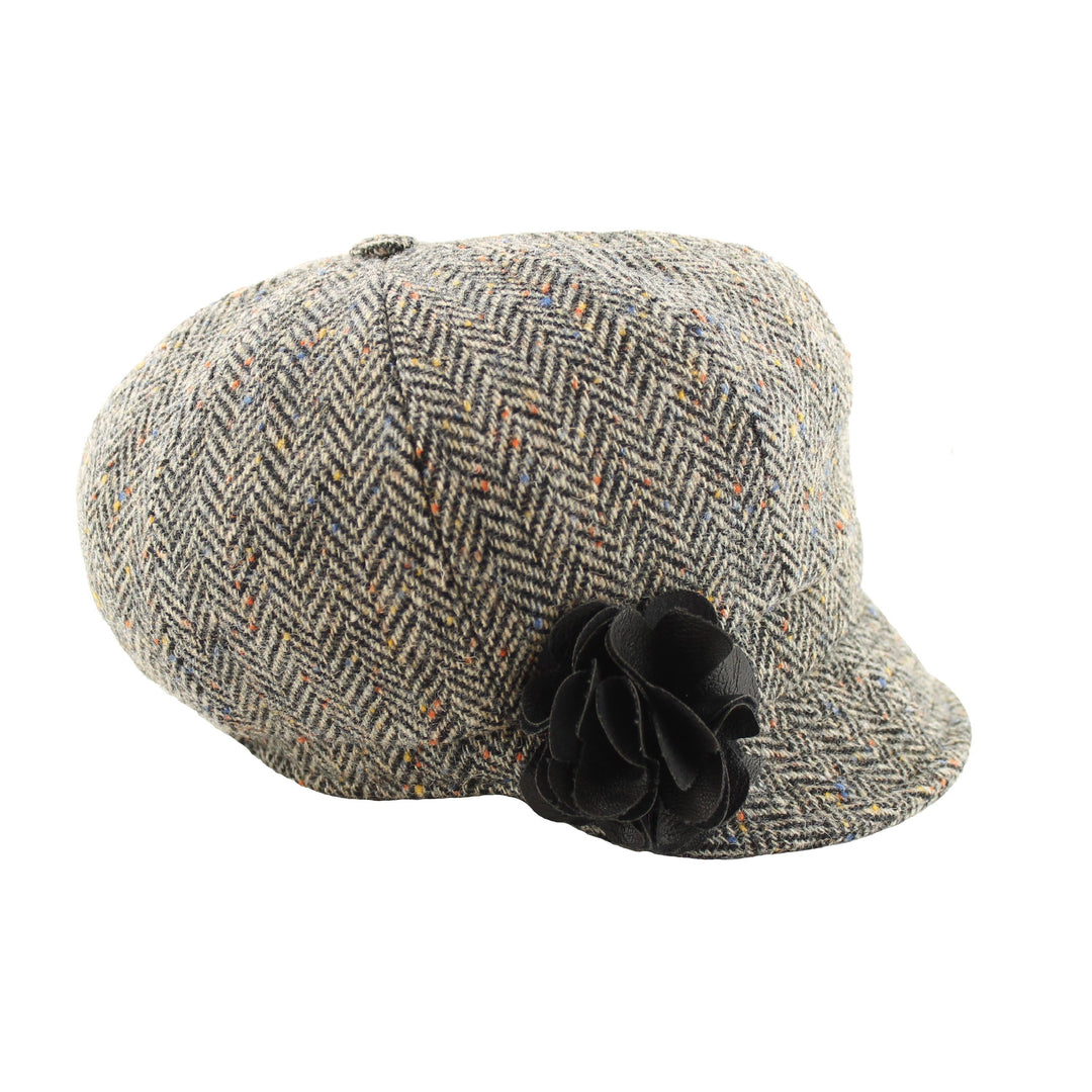 Ladies 100% Wool Newsboy Cap 1