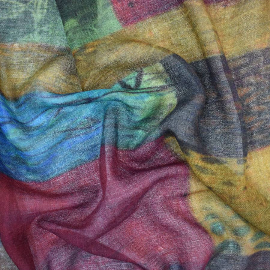 Narina Patchwork Inspired Scarf