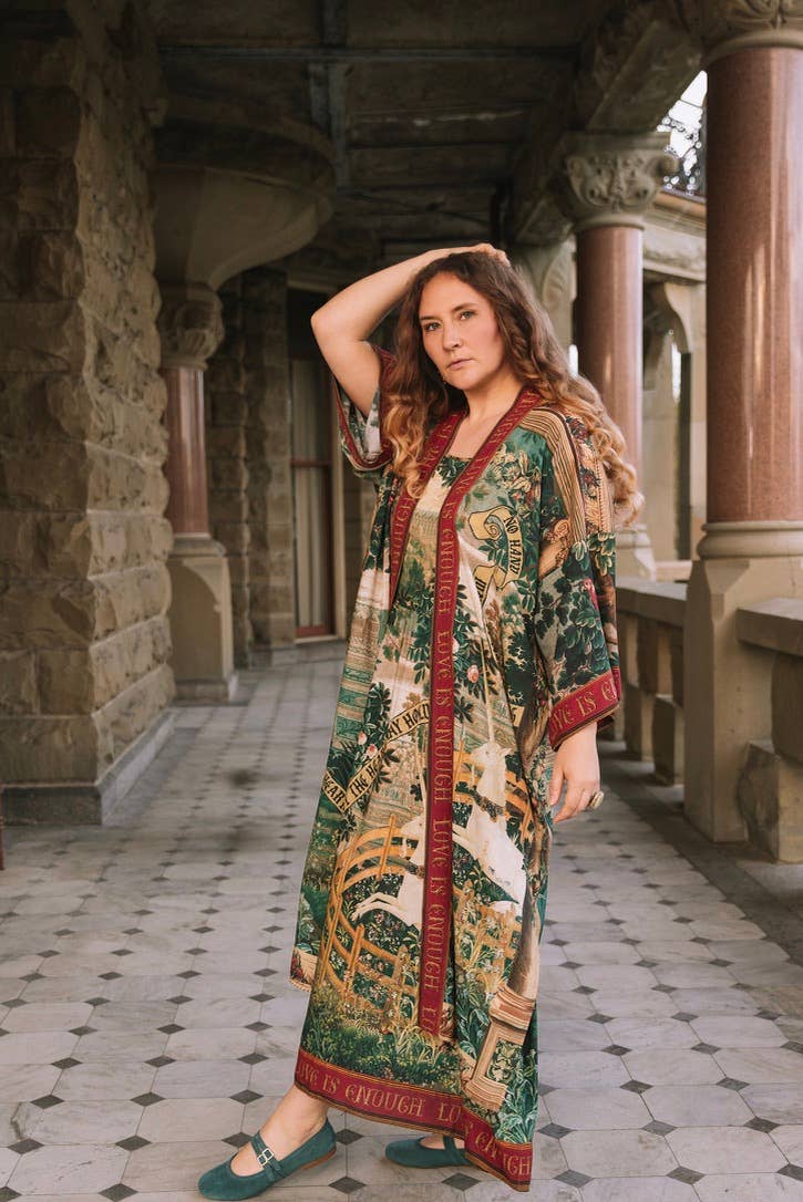 Wildheart Opera Duster Kimono Robe ft. Unicorn & Castle