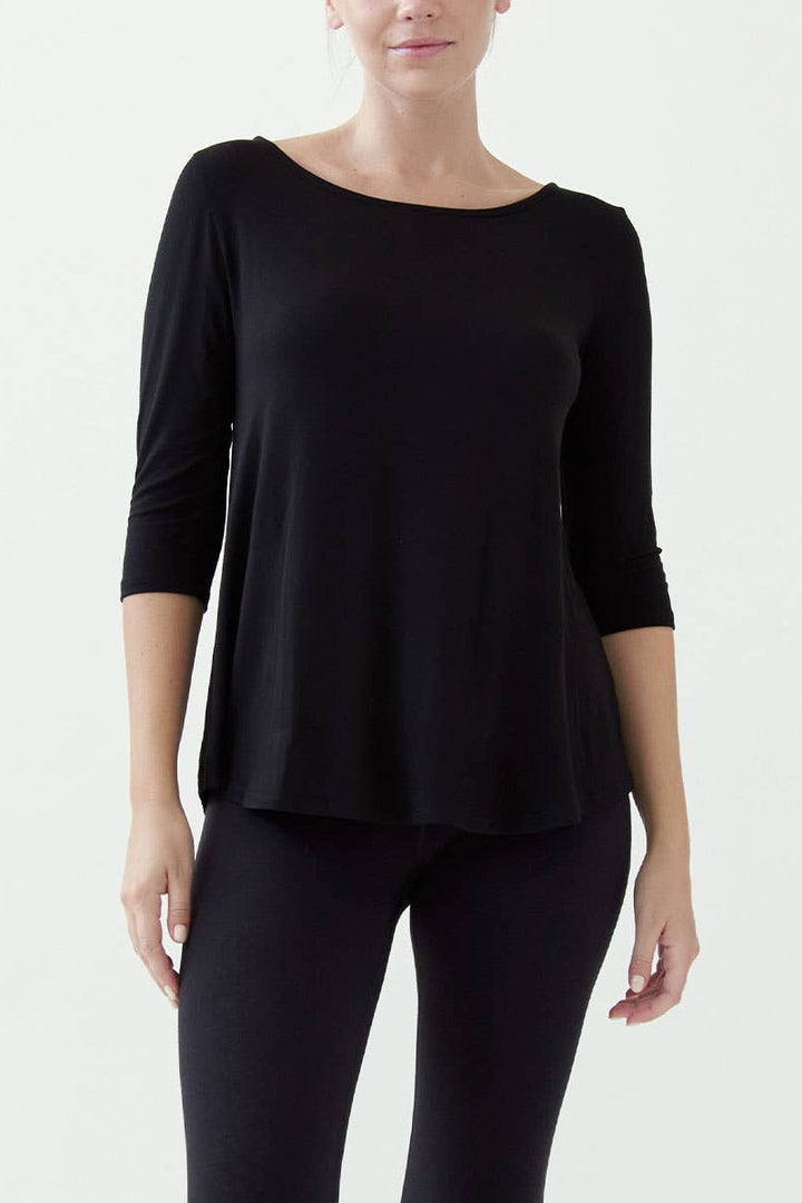 Bamboo Elbow Sleeve Top