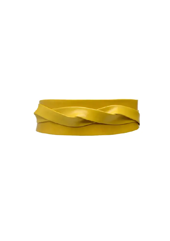 Wrap Belt - Mustard | Adjustable OS