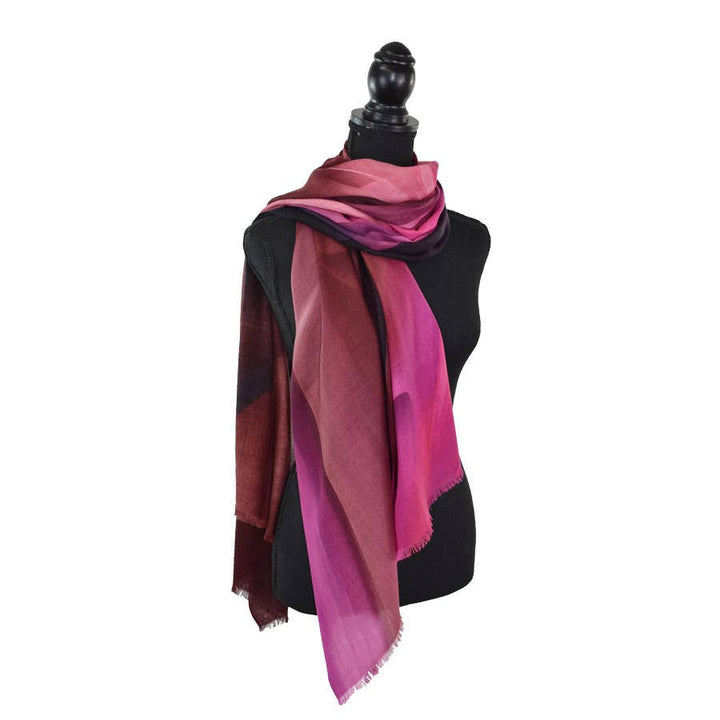Treviso Colorful Abstract Swirl Scarf