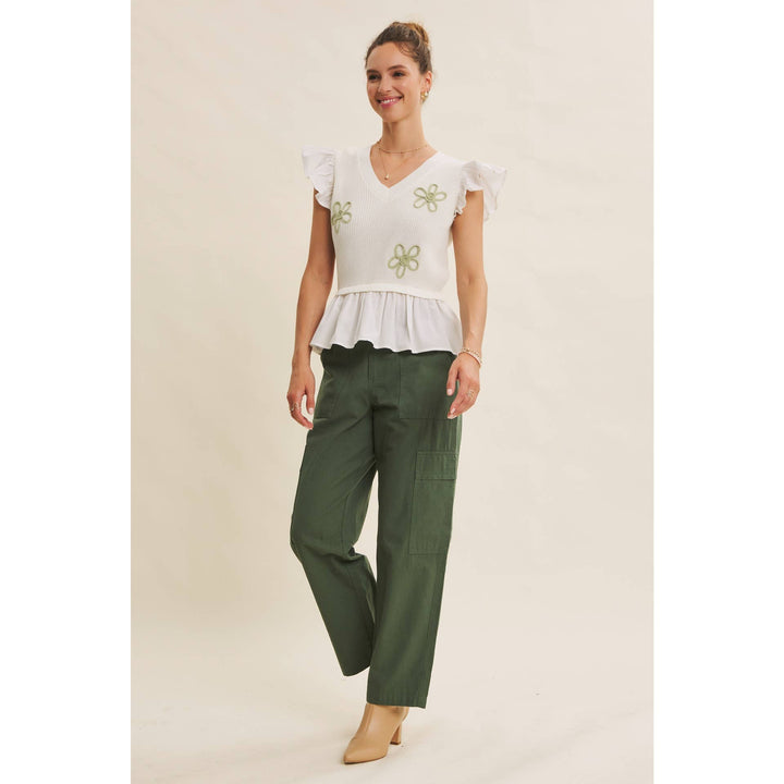 Endlessly Wearable Cotton Garment-Washed Cargo Pants