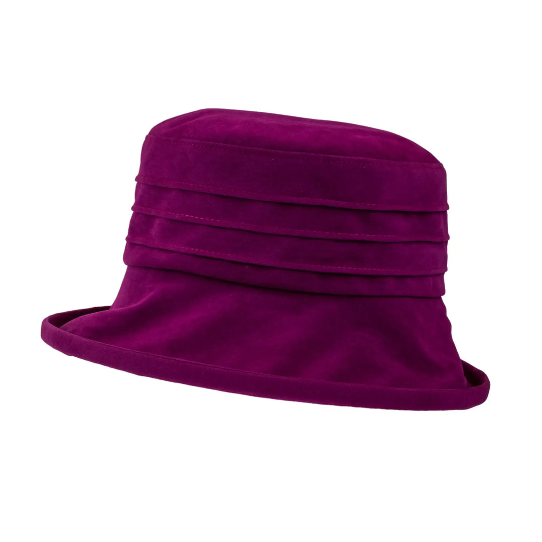 Water Resistant Velour Packable Hat