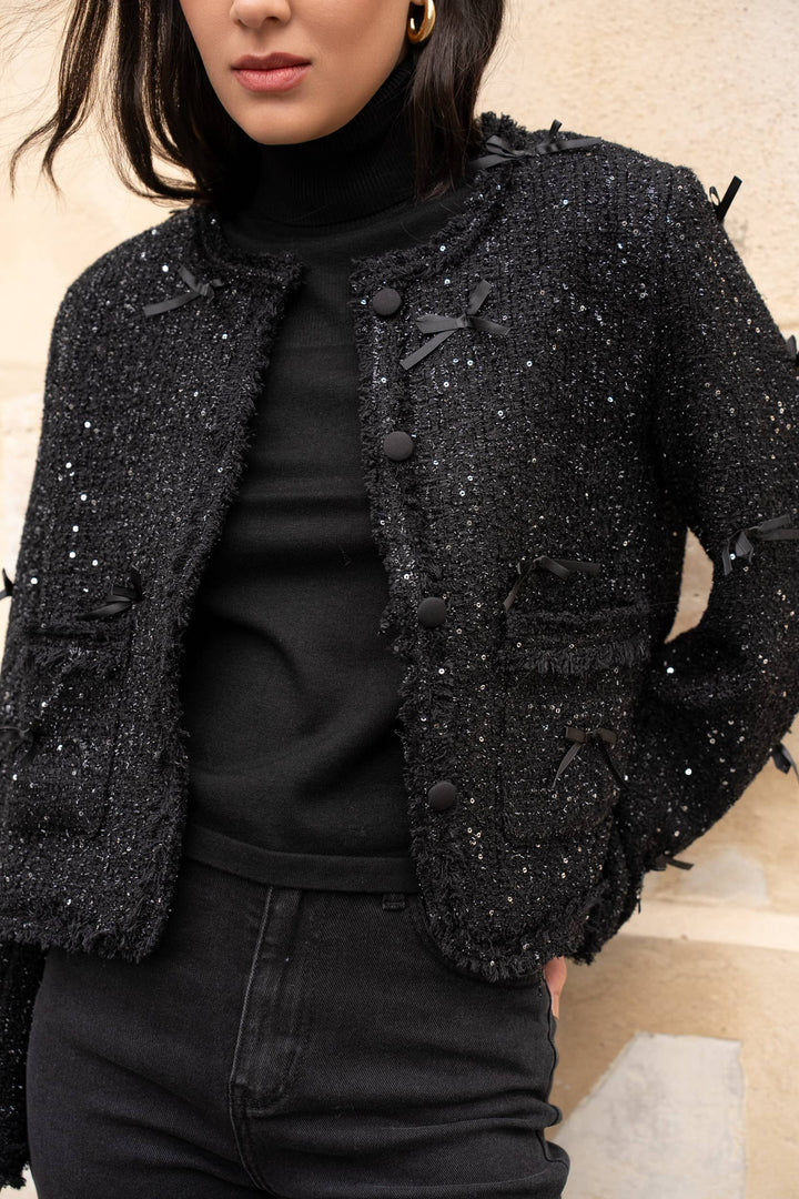 Lola Tweed Jacket with pockets