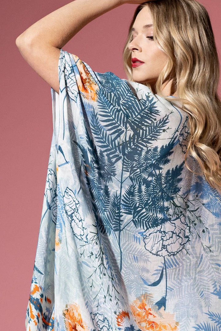 Indigo Morning Kimono