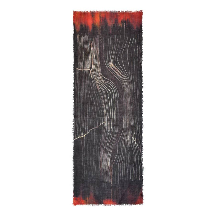 Sapwood Abstract Striped Scarf