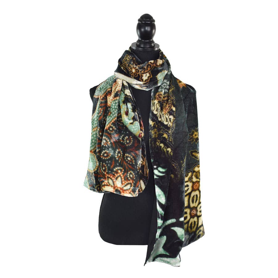 Velvetine Printed Shawl