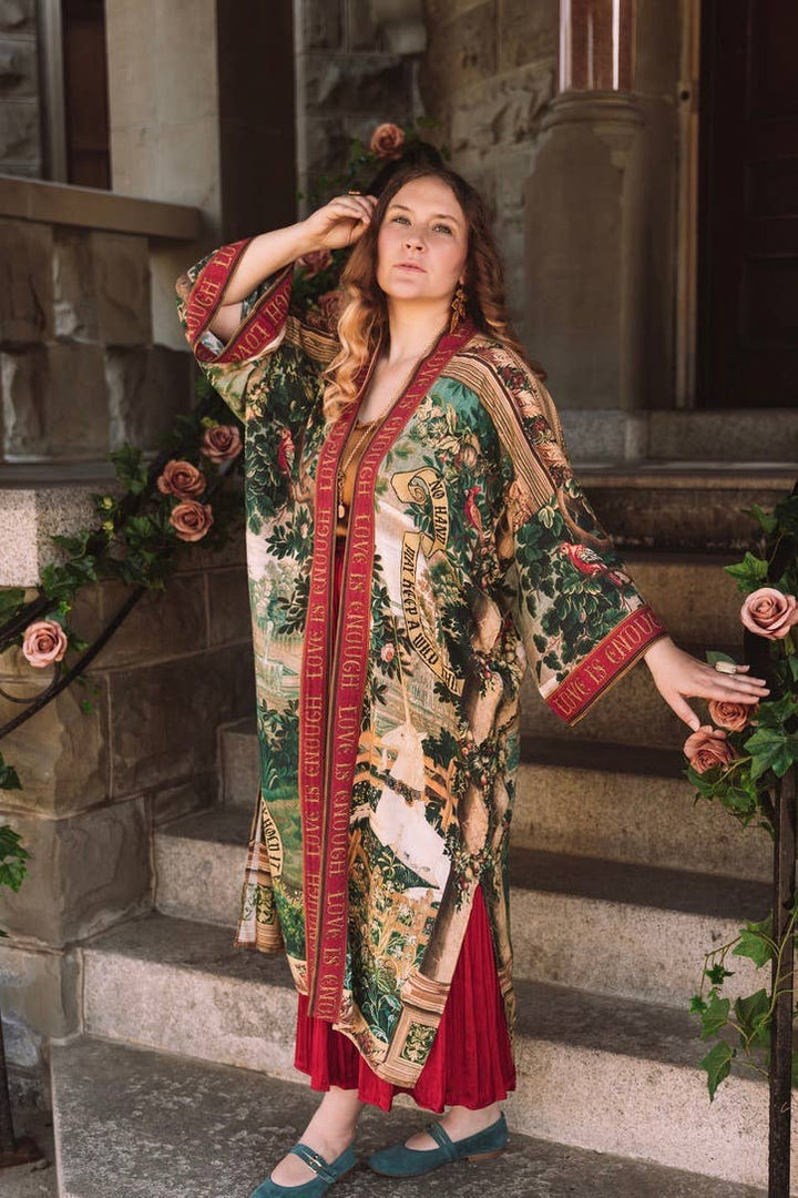 Wildheart Opera Duster Kimono Robe ft. Unicorn & Castle