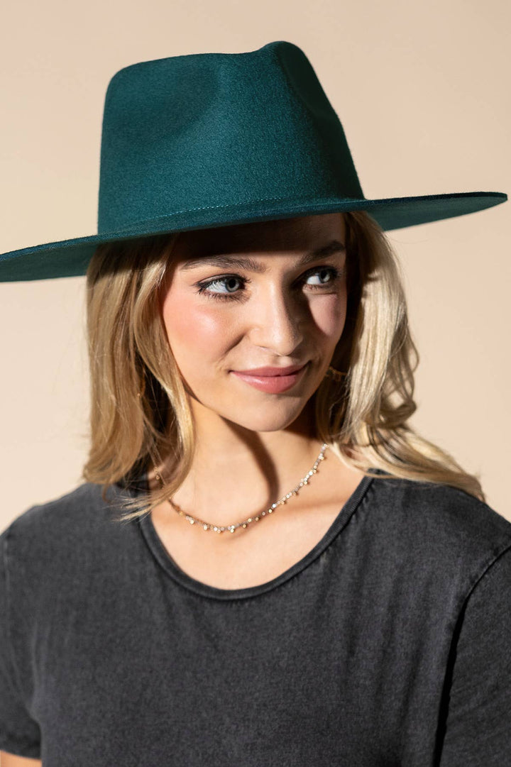 100% Australian Wool Teardrop Panama Hat