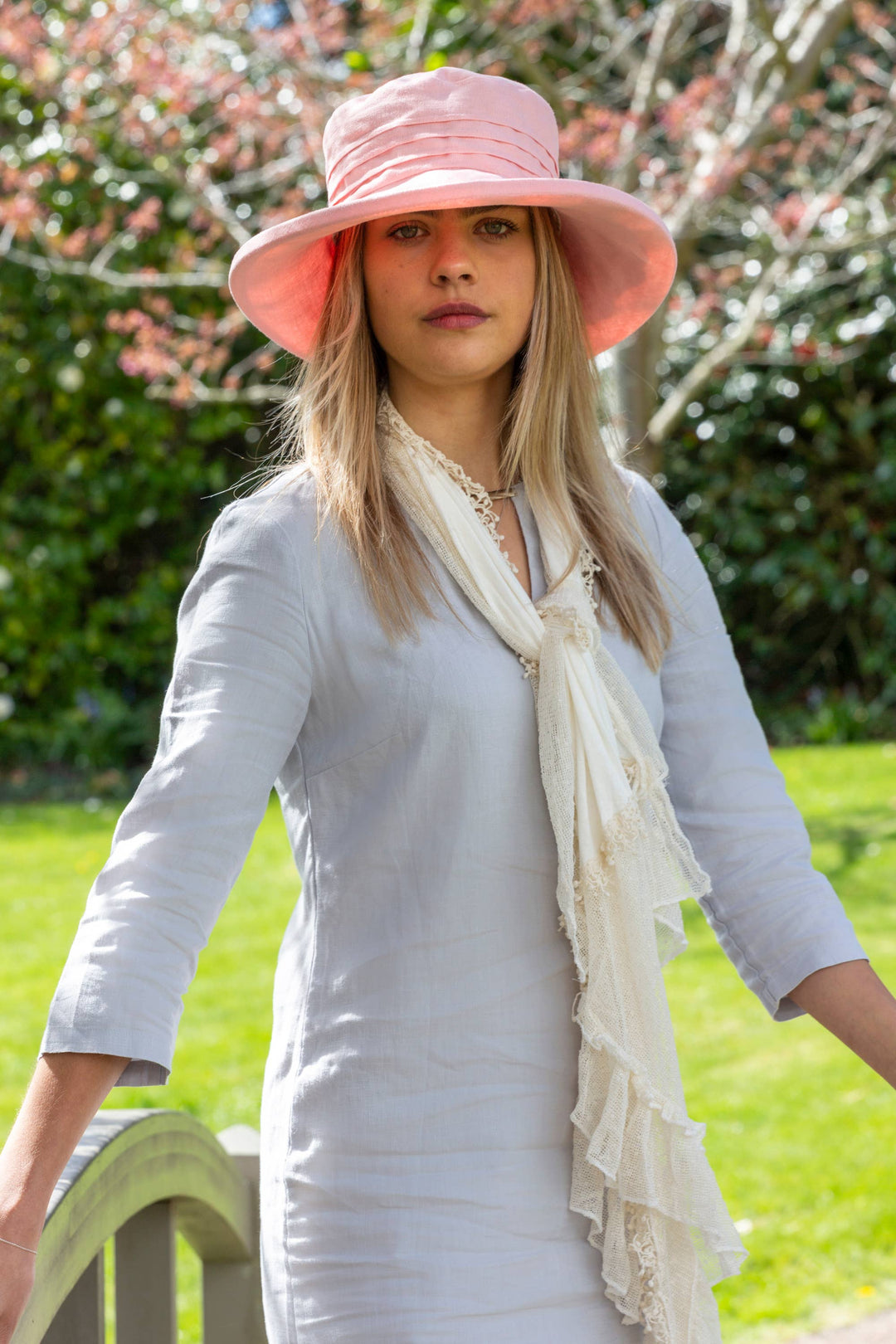 Large Brim Linen, Packable Sun Hat