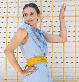 Wrap Belt - Mustard | Adjustable OS