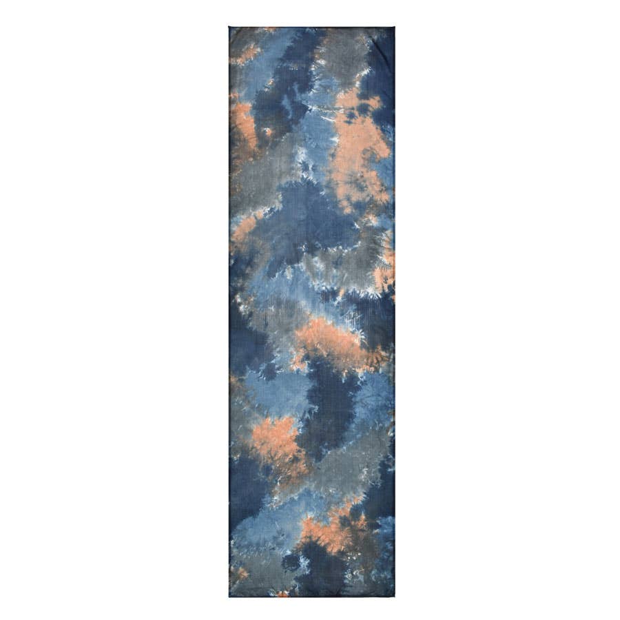 Calypso Tie Dyed Silk Scarf Handmade