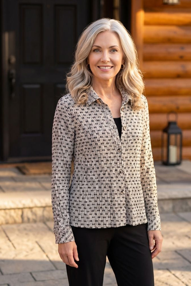 Mix and Match Geo Jill Shirt