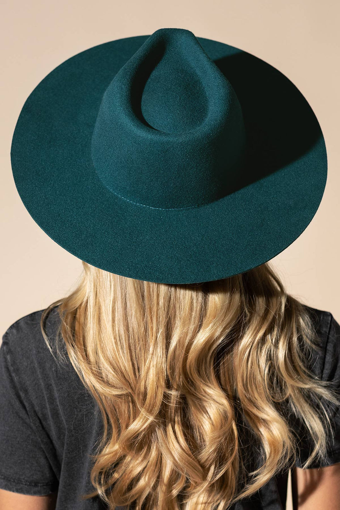 100% Australian Wool Teardrop Panama Hat