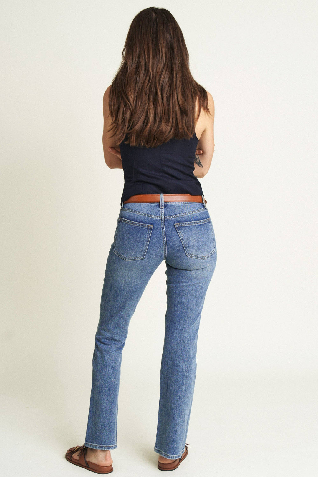 Stanley Mid Rise Bootcut Jean, Classic Vintage