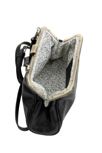 Elsa Small Frame Crossbody Bag