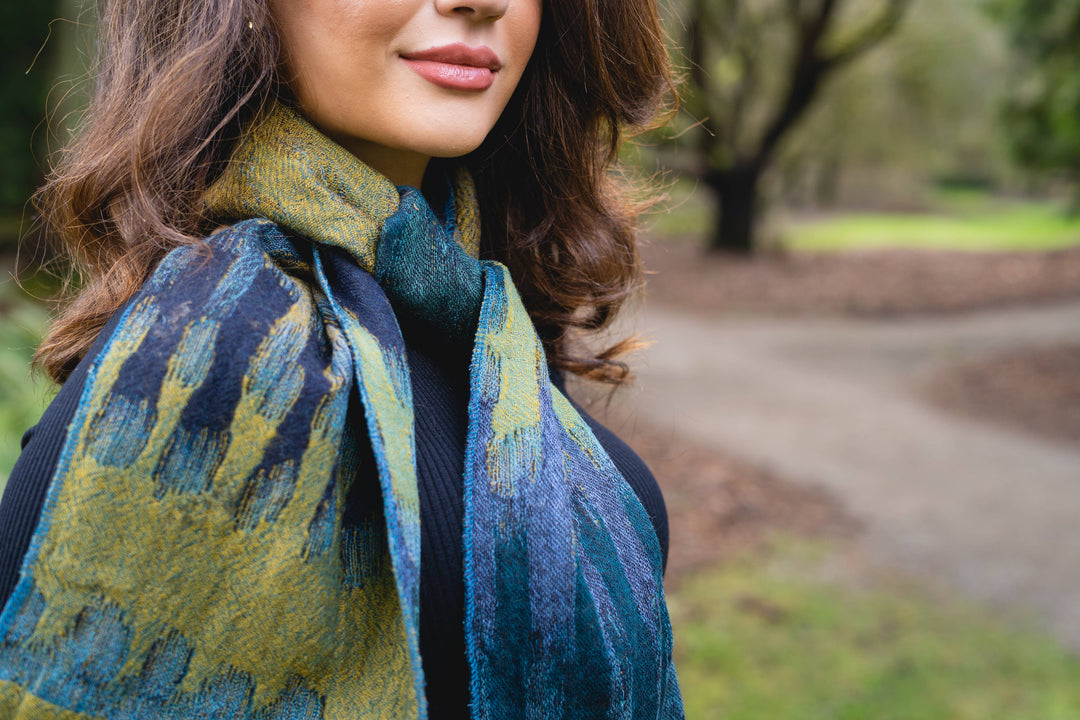 Neck scarf ~ Morocco Green