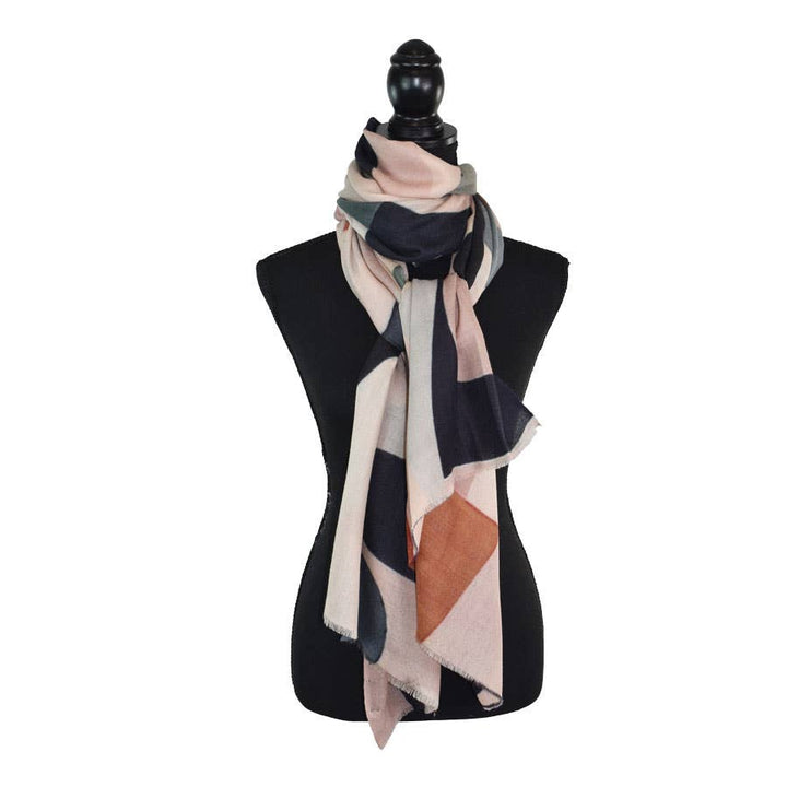 Pakuna Abstract Geo Scarf Shawl