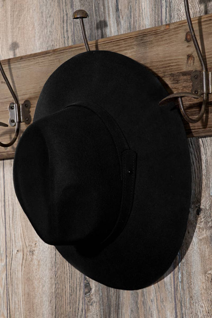 100 Percent Wool Simplistic Panama Hat