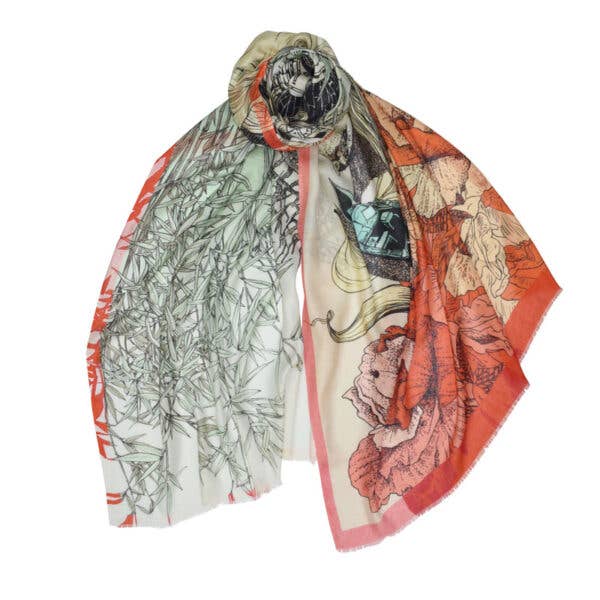 Pandora Asian Garden Scarf