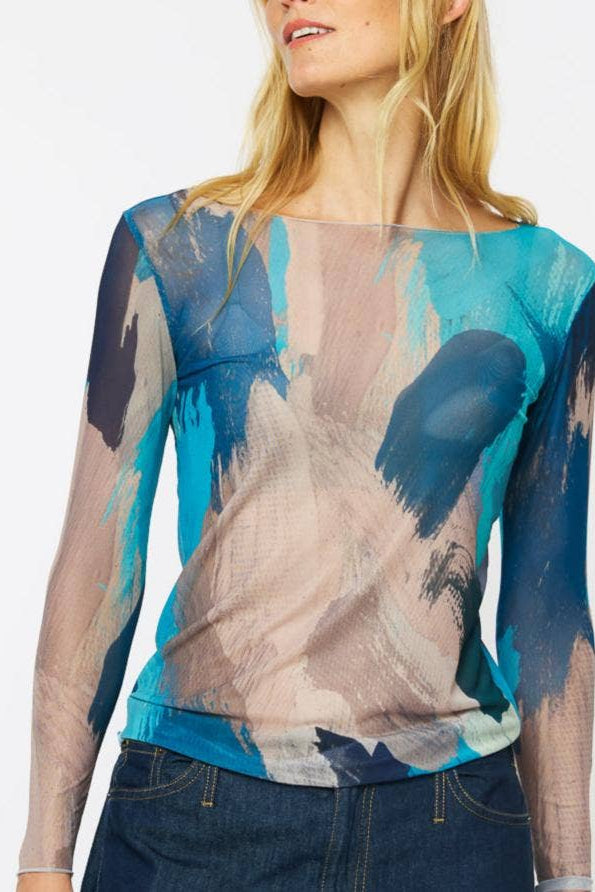 Celestial - NudiTee Sheer Top