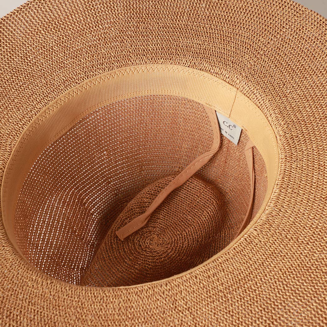 Multi-Colored Thread with Beaded Panama Hat