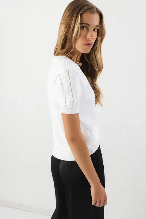 Structured Knit Sweater