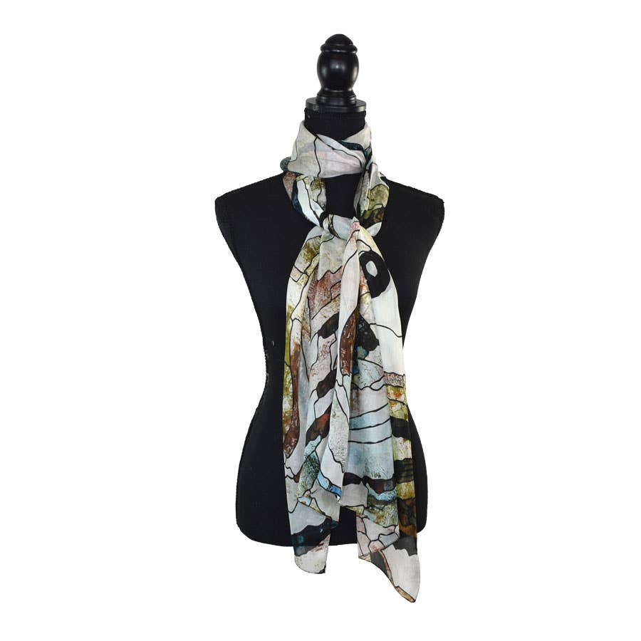 Carreto Butterfly Slik Scarf