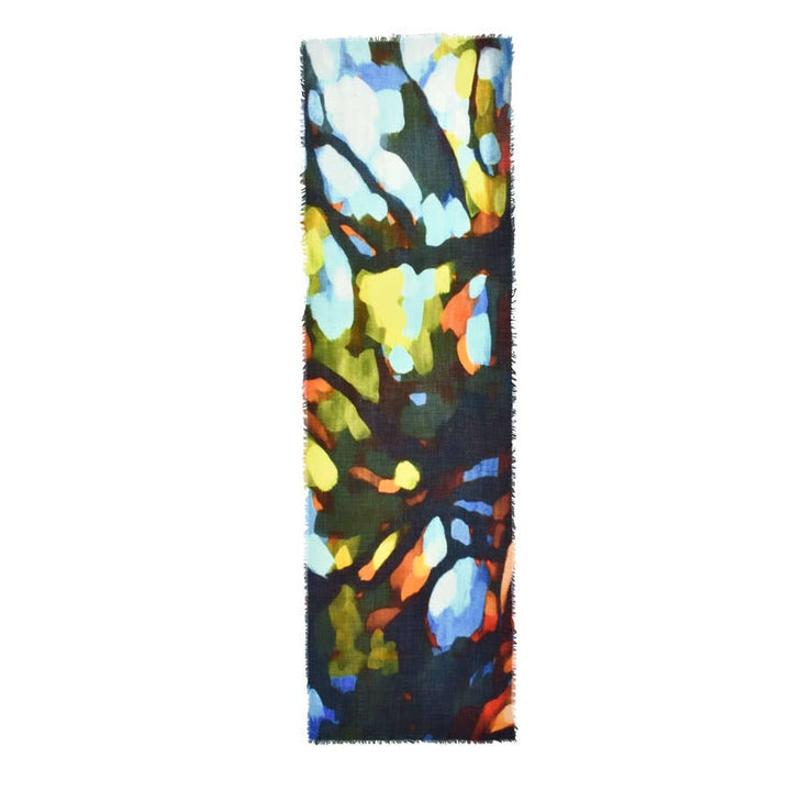 Sunniva Floral Brushstroke Scarf