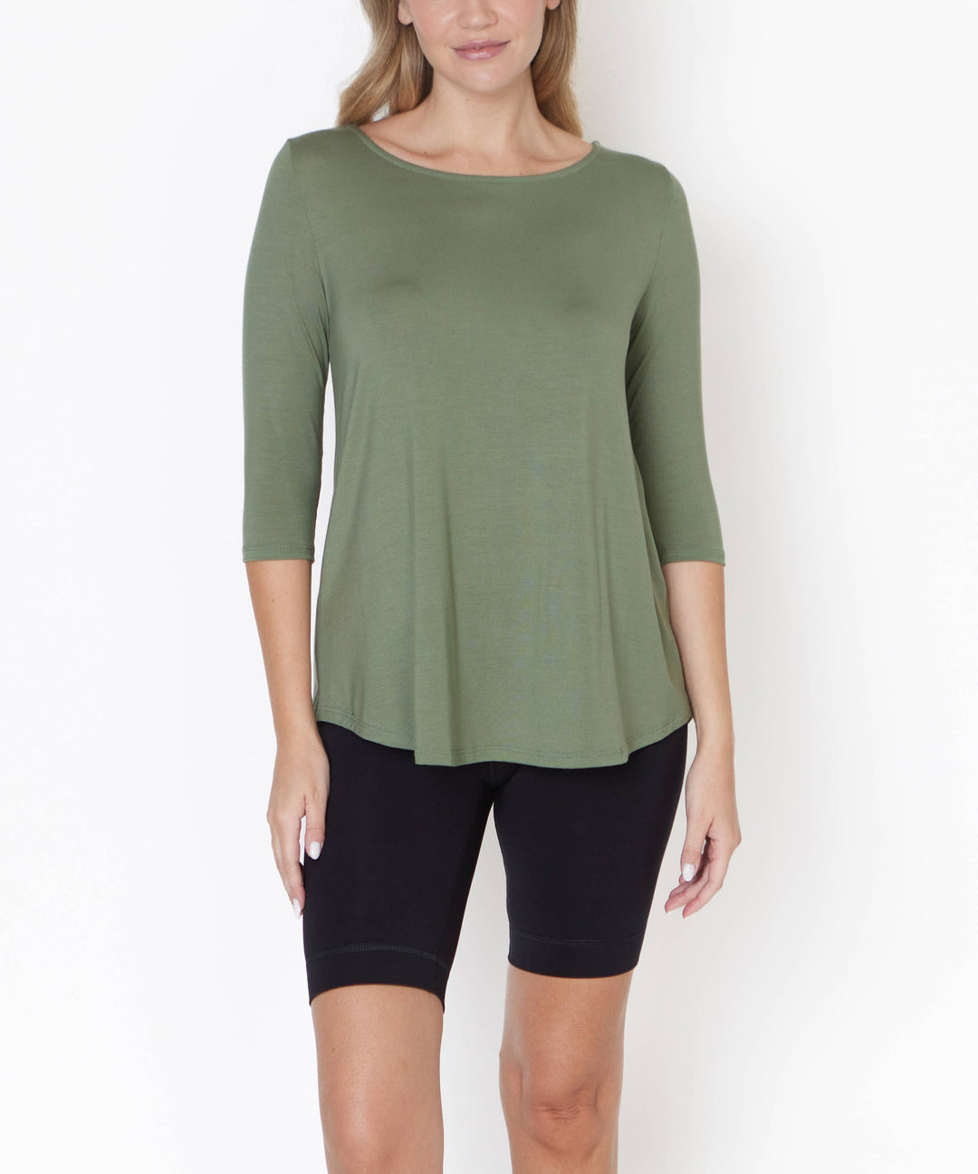 Bamboo Elbow Sleeve Top