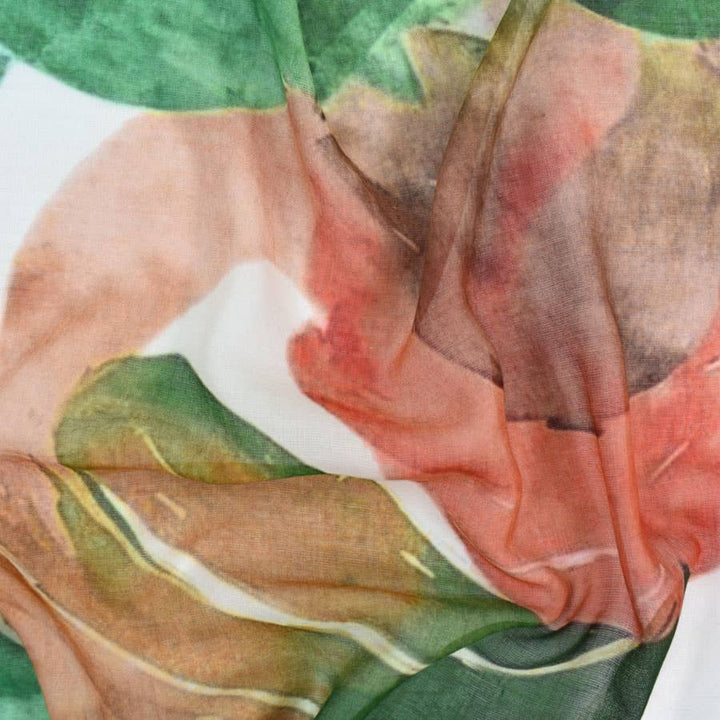 Nuala Painterly Narrow Scarf