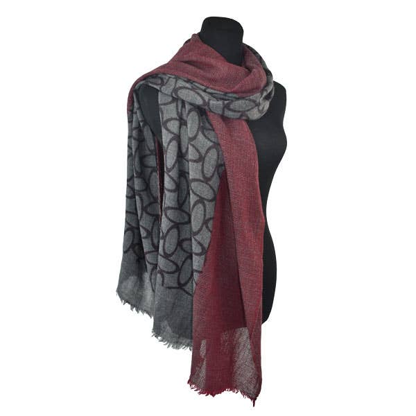 Marissa Contemporary Wool Scarf