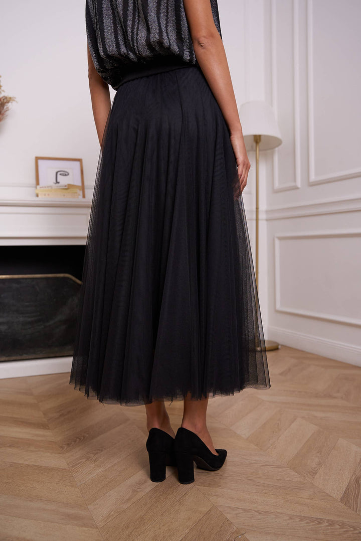 Amber Tulle Slim Fit Skirt