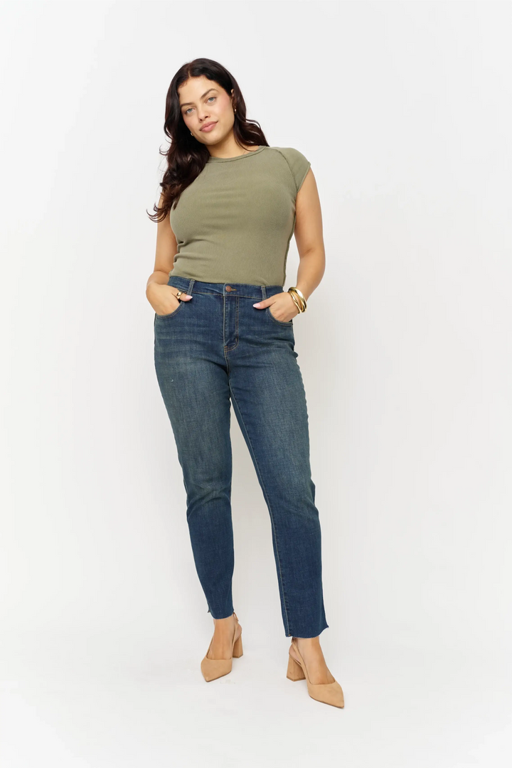 Crosby Mid Rise Relaxed Taper Jean, Ralph