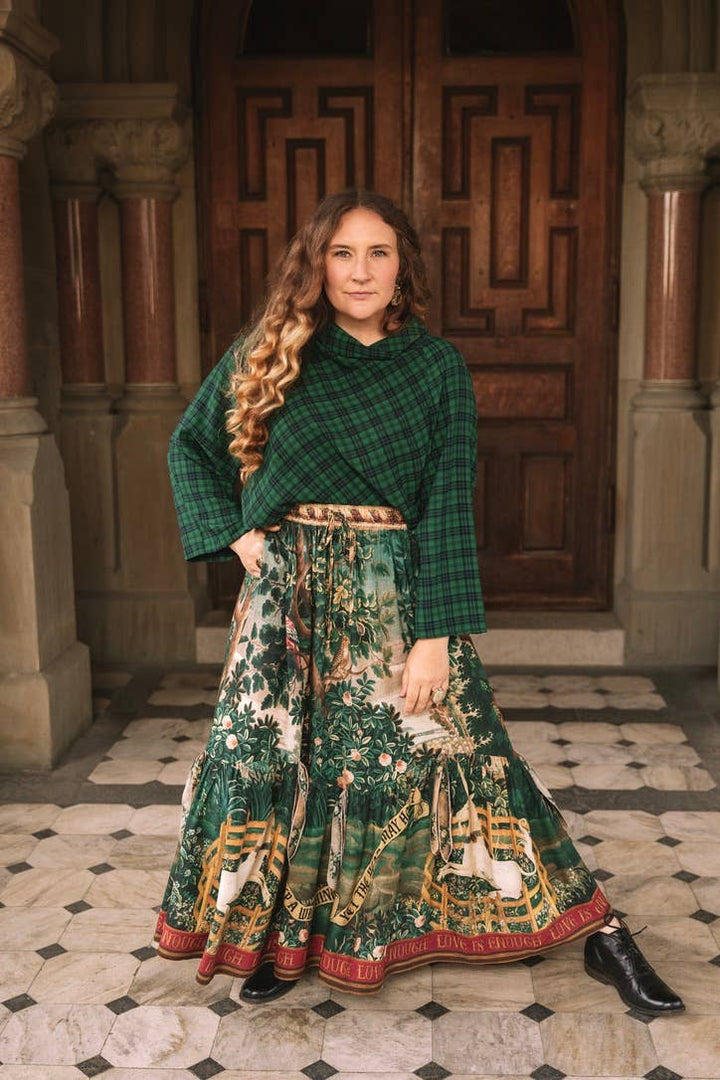 Wildheart Atelier Skirt w/ Pockets, Tassles & Unicorn