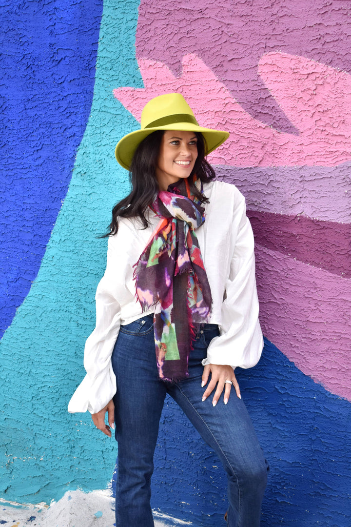 Andor Artistic Washed Wool Scarf