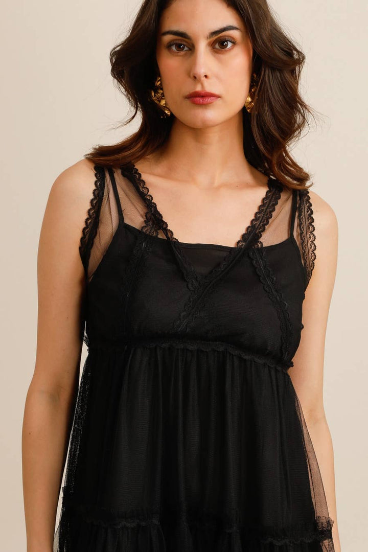 Midi Tulle Dress
