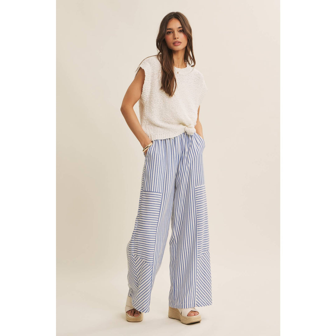 Breathable Comfort Loose Fit Textured Cotton Sweater Top