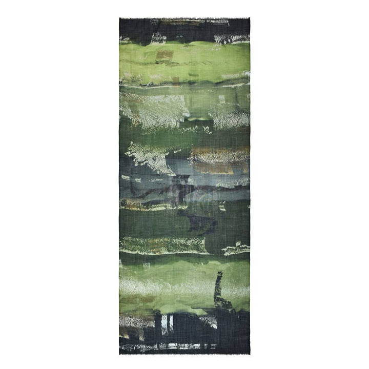 Brynlee Brushstroke Fine Wool Scarf