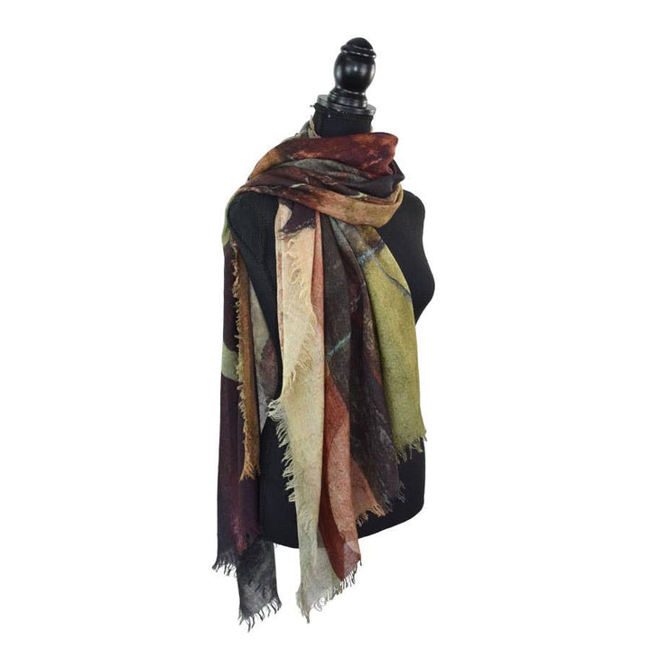 Zaylee Modern Abstract Scarf